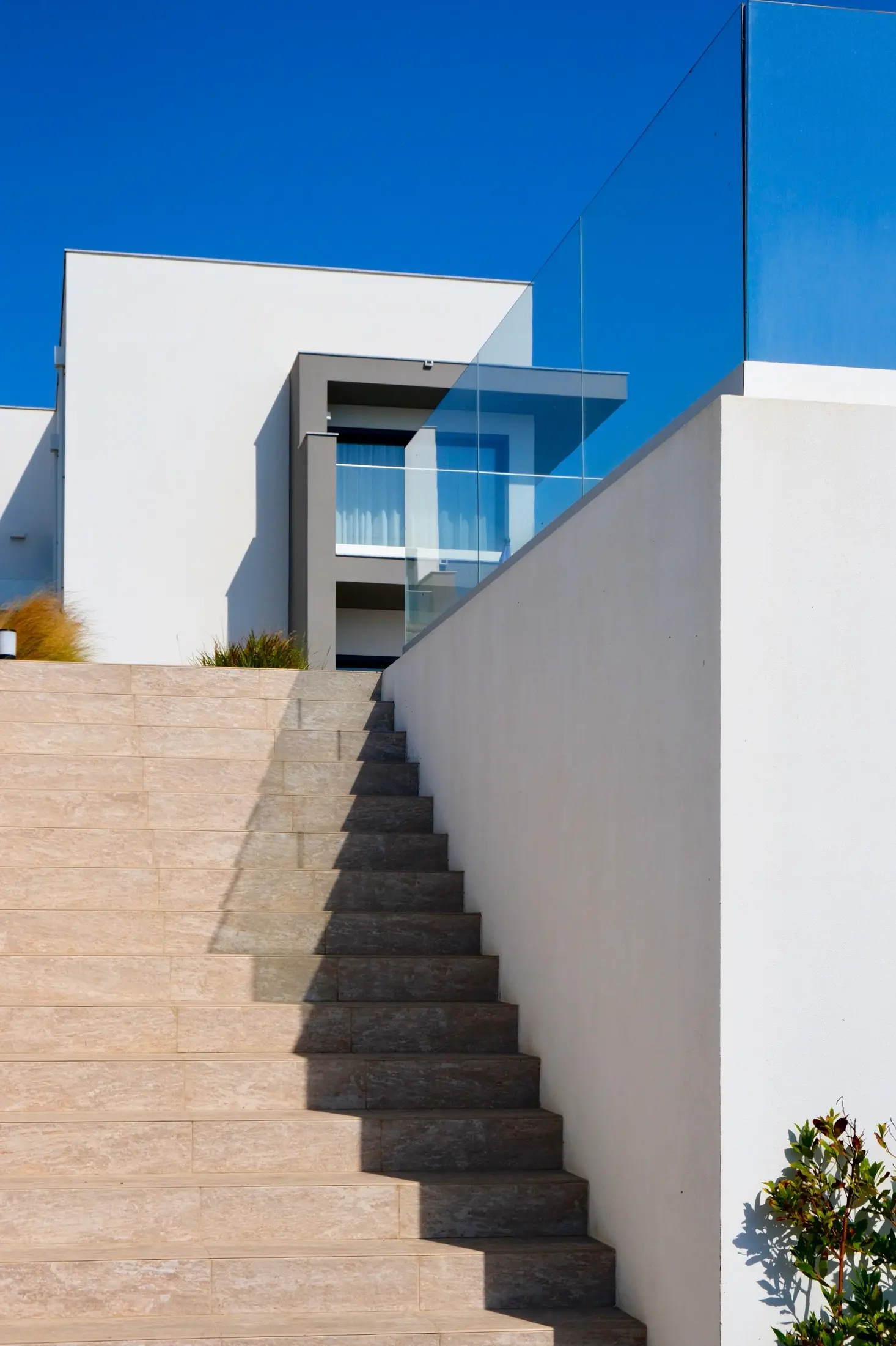 Front stairs of Villa Sapateira